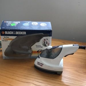 Black & Decker travel iron.